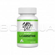 UltraVit Acetyl L-Carnitine 60 Vegan Capsules