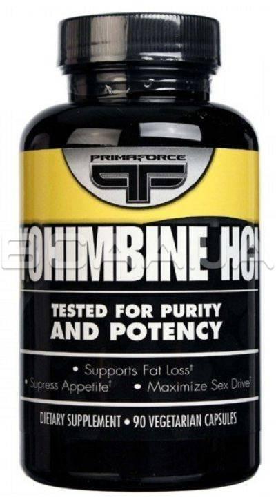 Primaforce Yohimbine HCl90 капсул