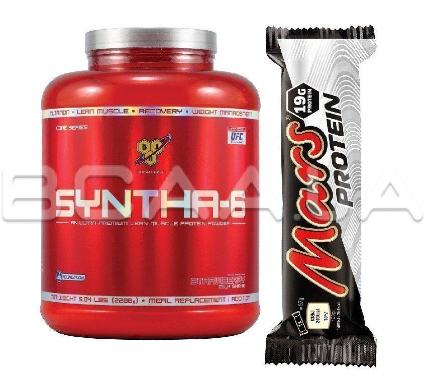 SYNTHA-6 2270 грамм + Батончик Mars Protein 57 грамм