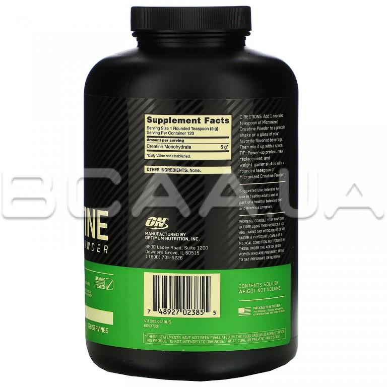 Micronized Creatine Powder Optimum Nutrition купить креатин в порошке в ...