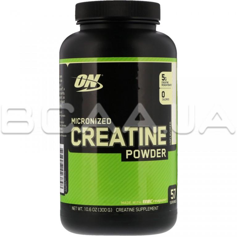Optimum Nutrition, Micronized Creatine Powder, 300 g Купить креатин в ...