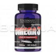 Ultimate Nutrition, Omega 3 (Омега 3), 180 Softgels