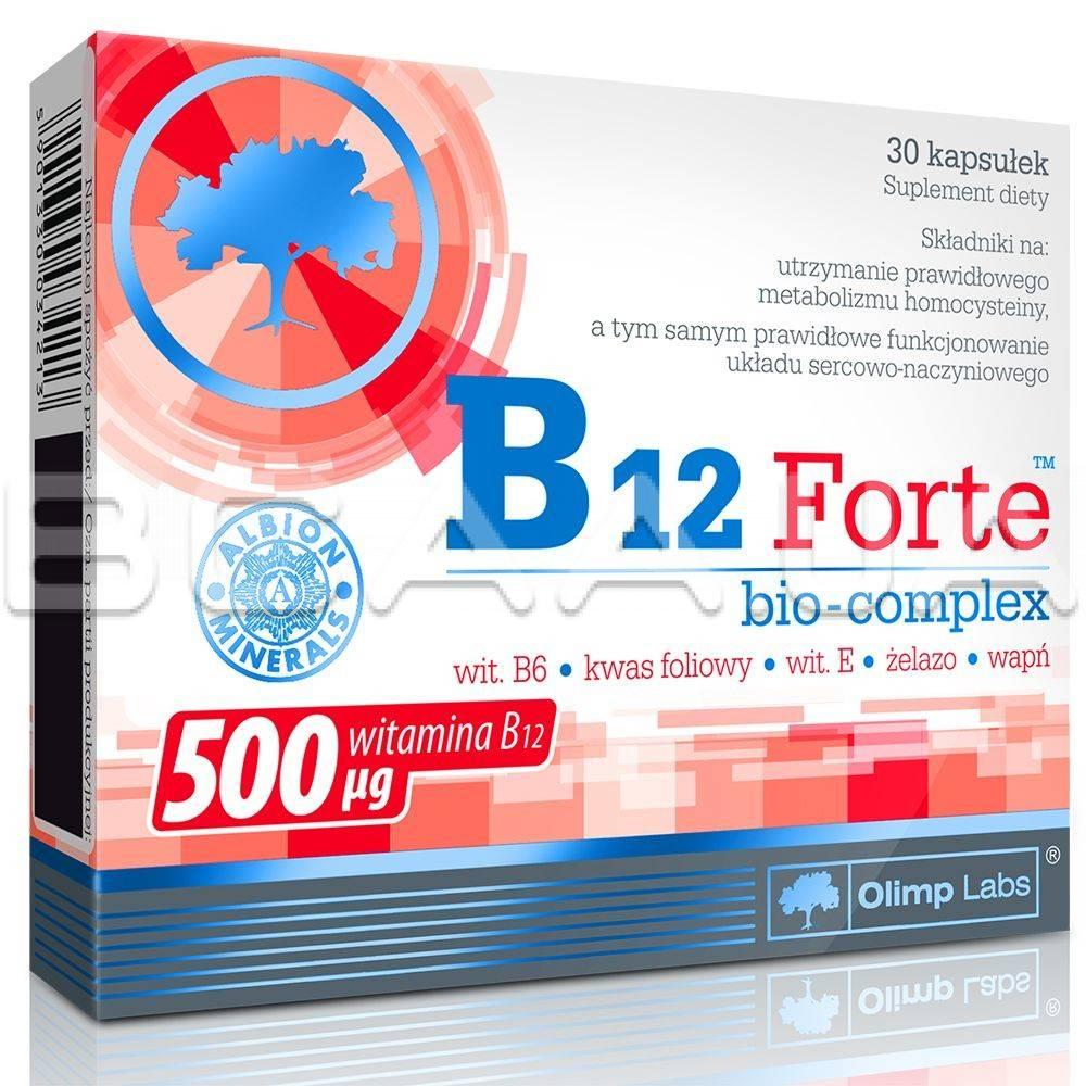 Комплекс витаминов b12. Olimp b12 Forte Bio-Complex 30 капсул. Olimp b-12 Forte 30 капсул. Витаминный комплекс б12. Витамины b комплекс.