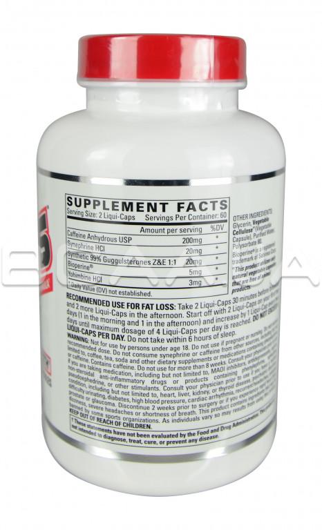 Nutrex Research Lipo-6, Basix Series, Maximum Strength 120 Liqui-Caps ...