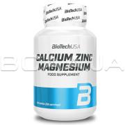 Biotech, Calcium Zinc Magnesium, 100 tablets