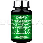Scitec Nutrition, Mega MSM, 100 Capsules
