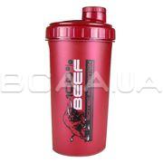 Шейкер Scitec Nutrition 700 мл, 100 % Beef, Бордовый