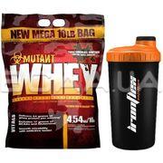 Mutant Whey 4540 грамів + шейкер IF