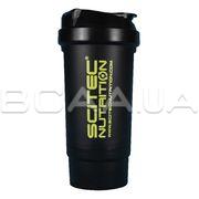 Scitec Nutrition, Shaker Travel, Dark Opaque, 500 мл