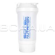 Scitec Nutrition, Shaker Travel, White, 500 мл