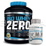 ISO WHEY Zero lactose free 2270грамм + Multivitamin for Men 60 таблеток