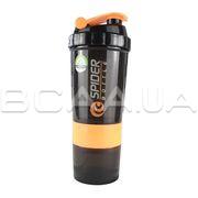Shaker Mini2Go - 500ml Black/neon orange