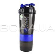 Shaker Mini2Go - 500ml Black/neon blue