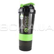 Shaker Mini2Go - 500ml Black/neon green