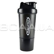 Шейкер MuscleTech Black двокомпонентний 600 мл