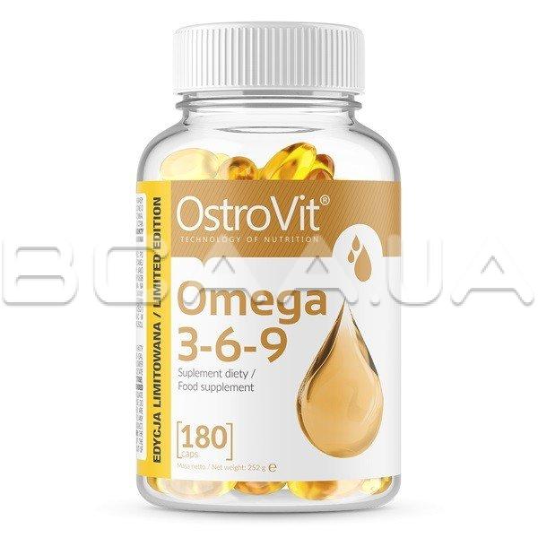 Ostrovit Omega 3-6-9 180 капсул Купить омега 3-6-9 в Киеве и Украине, отзывы, цена, описание, состав – интернет-магазин BCAA.UA