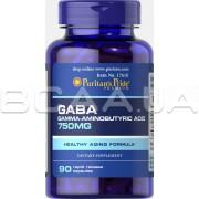 GABA (Gamma Aminobutyric Acid) 750 mg 90 капсул