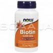 Now Foods, Biotin (Биотин), 5000 mcg, 60 Veg Capsules