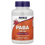 Now Foods, PABA 500 mg, 100 Veg Capsules