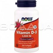 Vitamin D-3, 1000 IU 360 капсул