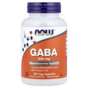 Now Foods, GABA 500 mg, 100 Veg Capsules