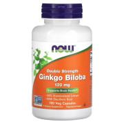 Now Foods, Ginkgo Biloba 120 mg with Eleuthero Root, 100 Veg Capsules