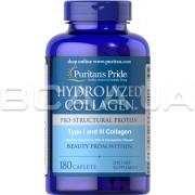 Puritan's Pride, Hydrolyzed Collagen 1000 mg, 180 Caplet