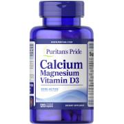 Puritans Pride, Calcium Magnesium with Vitamin D3, 120 Coated Caplets