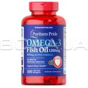 Omega-3 Fish Oil 1200 mg (360 mg Active Omega-3) 100 rapid release softgels