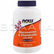 Now Foods, Glucosamine & Chondroitin with MSM, 180 Capsules