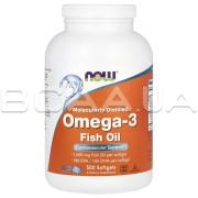 Now Foods, Omega-3 Fish Oil 1000 mg, 180 EPA | 120 DHA, 500 Softgels