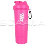 Шейкер Optimum - Smart Shaker Pink 3х компонентный 600 мл