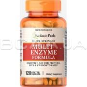 Super Strength Multi Enzyme Formula 120 coated caplets