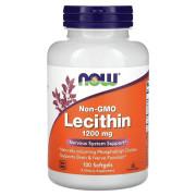 Now Foods, Lecithin 1200 mg, Non-GMO, 100 Softgels