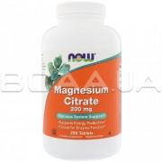 Magnesium Citrate 200 mg 250 Tablets