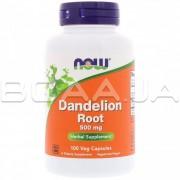 Now Foods, Dandelion Root (корень одуванчика) 500 mg 100 Veg Capsules