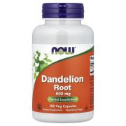 Now Foods, Dandelion Root 500 mg, 100 Veg Capsules
