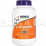 L-Arginine 500 mg 250 Capsules