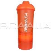 Biotech, Шейкер Wave 600 мл (+250 мл, +100 мл) Orange