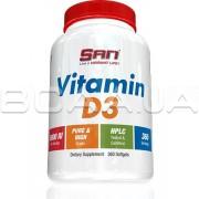 San, Vitamin D3 (Вітамін Д3) 5000, 360 Softgels