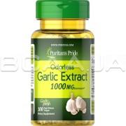 Odorless Garlic 1000 mg 100 Rapid Release Softgels