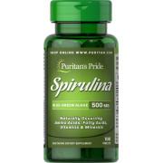Puritans Pride, Spirulina 500 mg, 100 Tablets