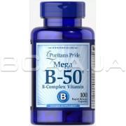 Vitamin B-50 Mega Complex 100 Rapid Release Capsules