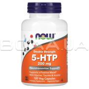 Now Foods, 5-HTP 200 mg, Double Strength, 120 Veg Capsules