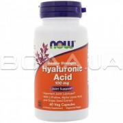 Hyaluronic Acid, Double Strength 100 mg 60 Veg Capsules