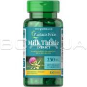 Milk Thistle Standardized 250 mg (Silymarin) 100 Rapid Release Capsules