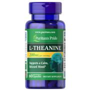 Puritans Pride, L-Theanine 200 mg, 60 Rapid Release Capsules