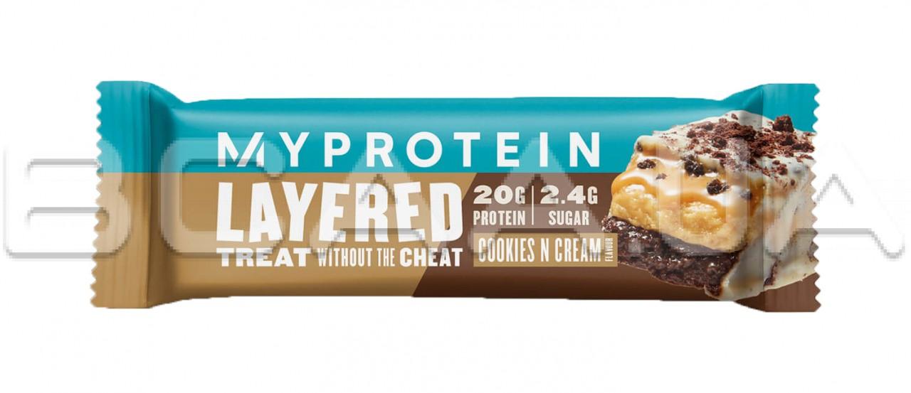 Myprotein Layered Protein Bar 60 грамм Купить батончик в Киеве и Украине отзывы цена описание 5028