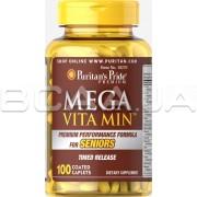 Mega Vita Min for Seniors with Zinc 100 Сoated Сaplets