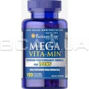 Mega Vita-Min for Teens 120 Сoated Сaplets
